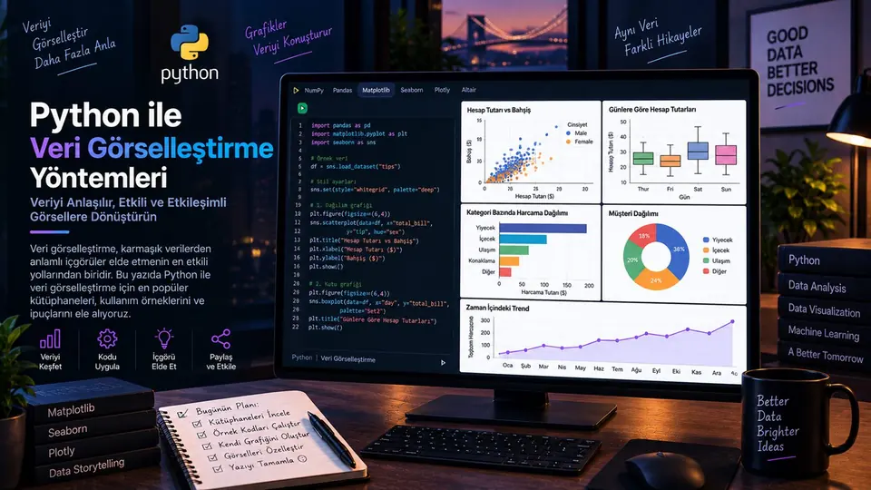 Python ile veri görselleştirme yöntemleri